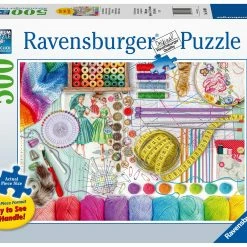 Ravensburger Needlework Station - 500pc Large Format Puzzle