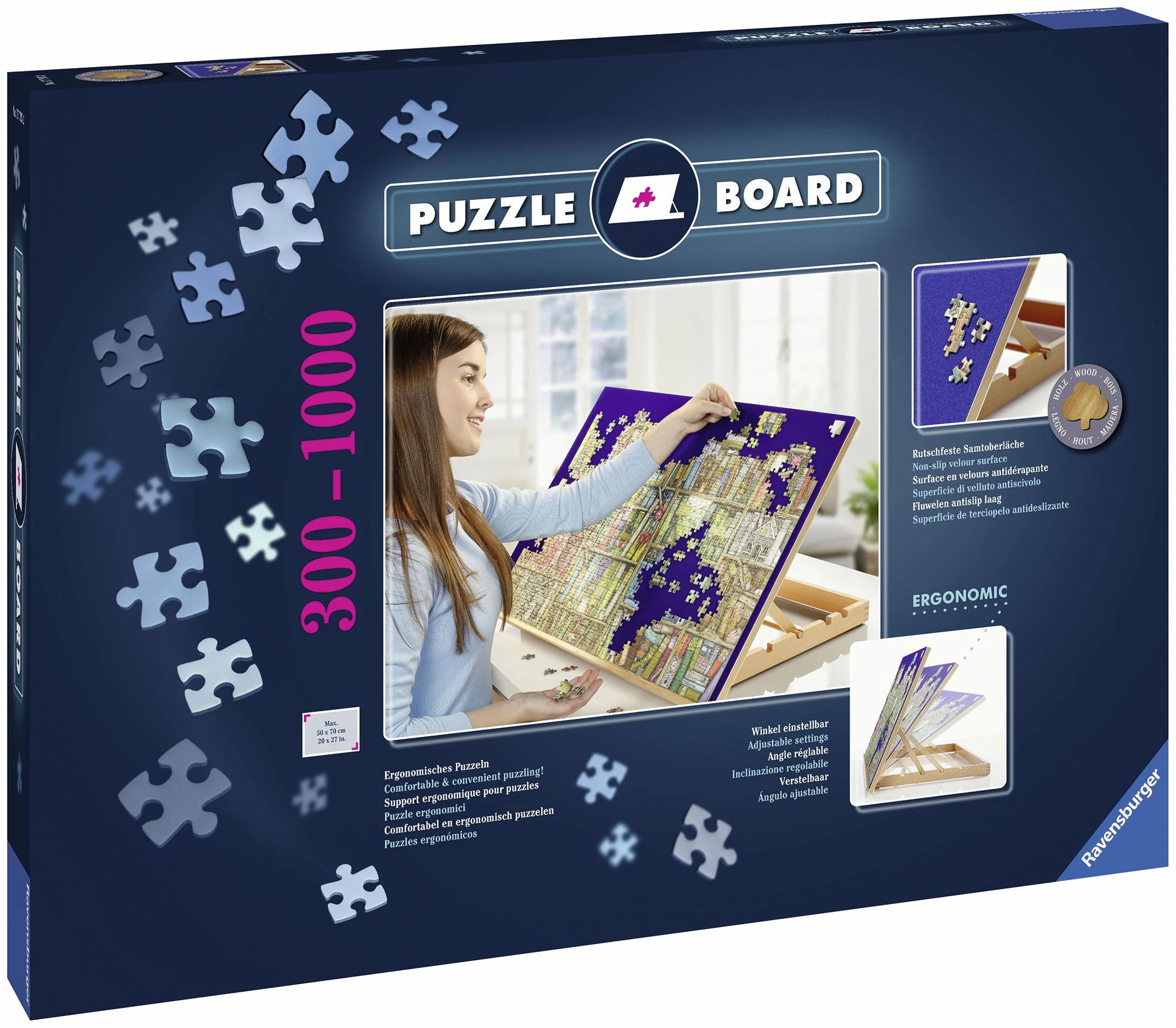Ravensburger - Wooden Puzzle Board / Wooden Puzzle Easel - Image 2