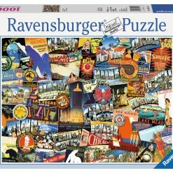 Ravensburger Road Trip USA - 1000pc Puzzle