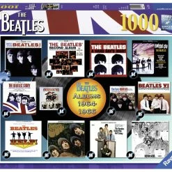 Ravensburger The Beatles: Albums 1964-66 - 1000pc Puzzle