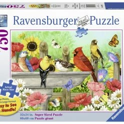 Ravensburger Bathing Birds - 750pc Large Format Puzzle