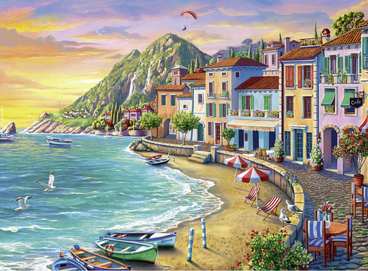 Ravensburger Romantic Sunset - 750pc Large Format Puzzle - Image 2