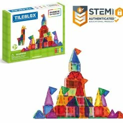Magformers TileBlox Rainbow 104pc