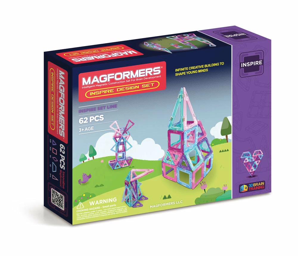 Magformers Inspire Design 62pc Set