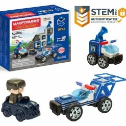 Magformers Amazing Police 50Pc Set