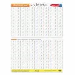 Melissa & Doug Subtraction Problems Write-a-Mat