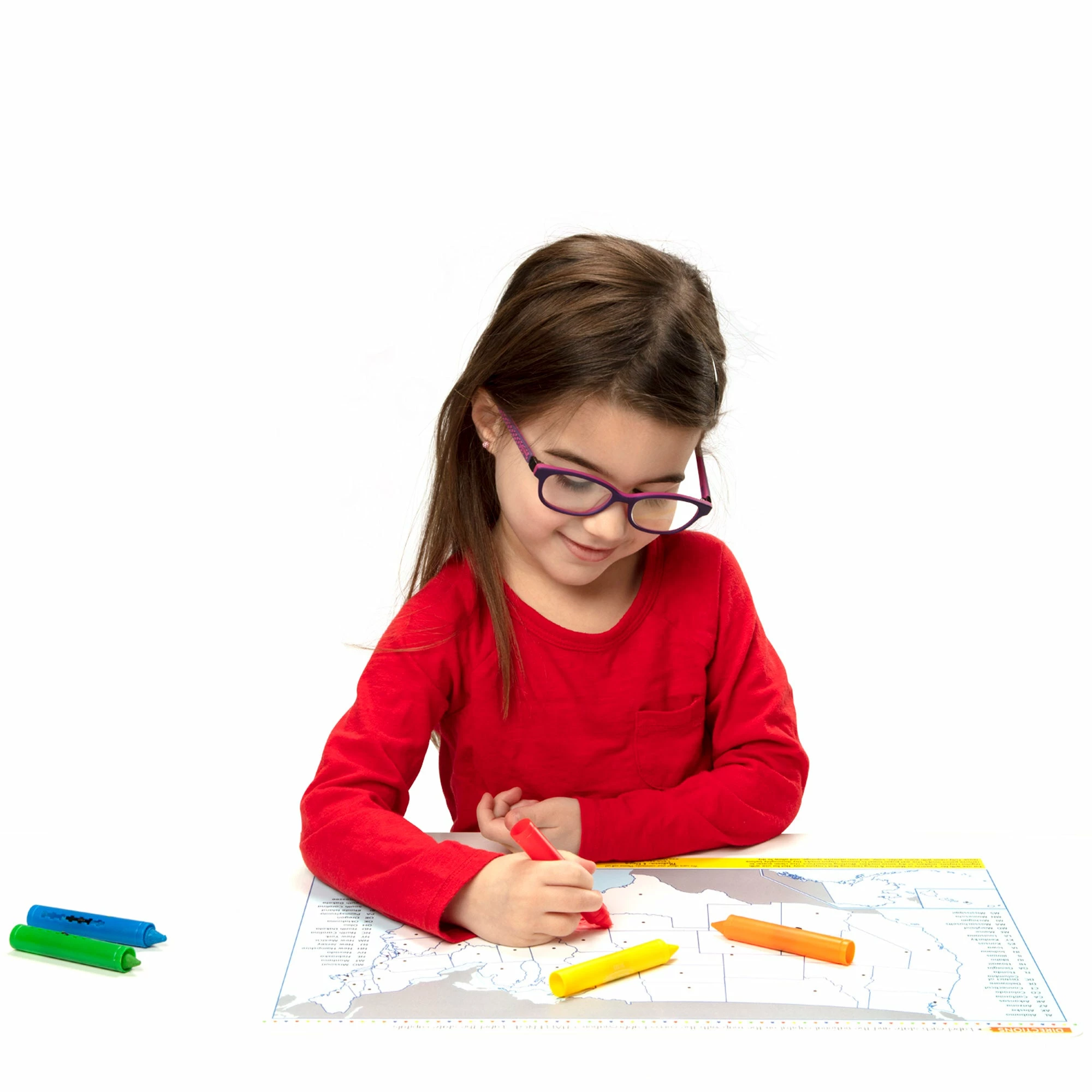 Melissa & Doug The US Write-a-Mat - Image 2