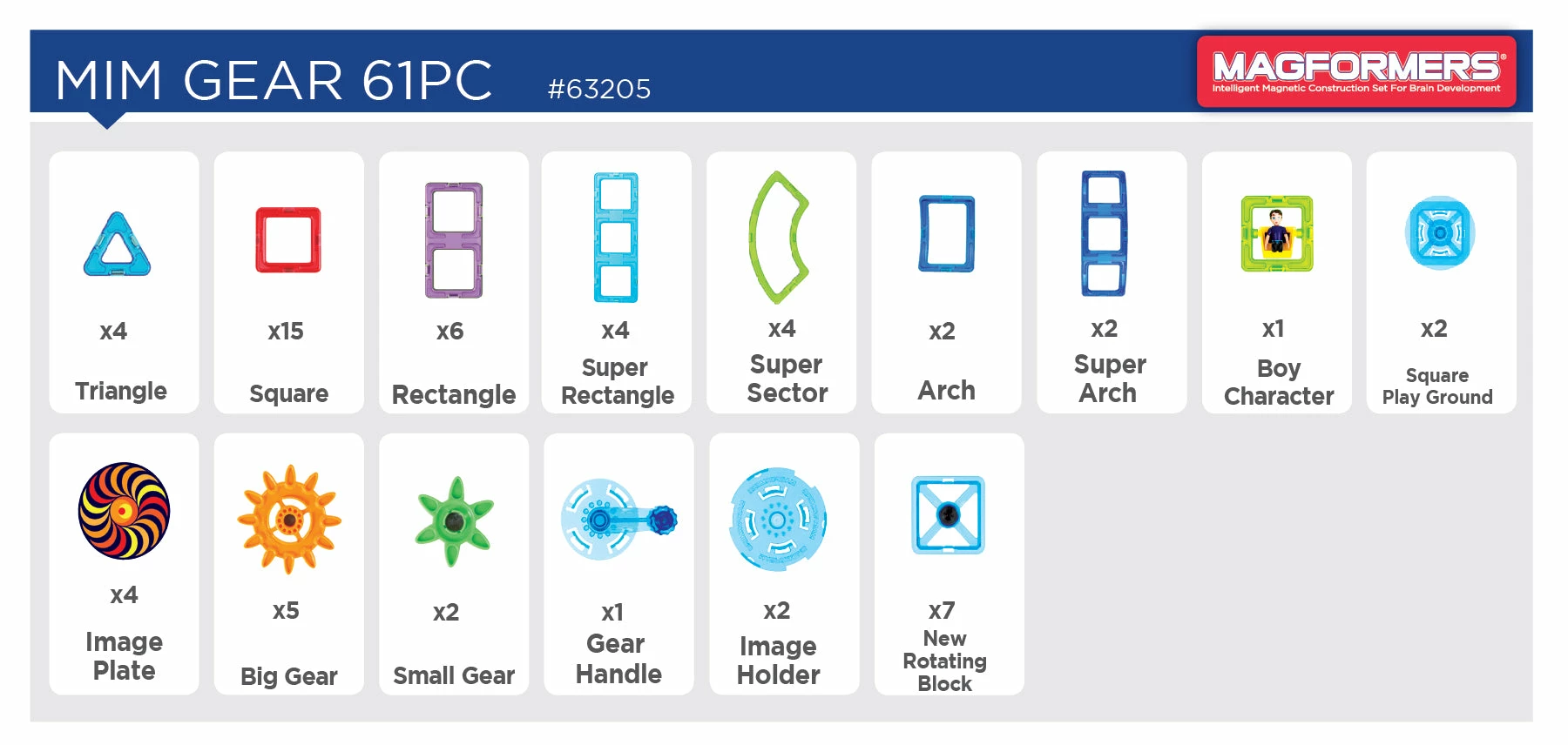 Magformers Magnets In Motion 61pc Set - Image 6