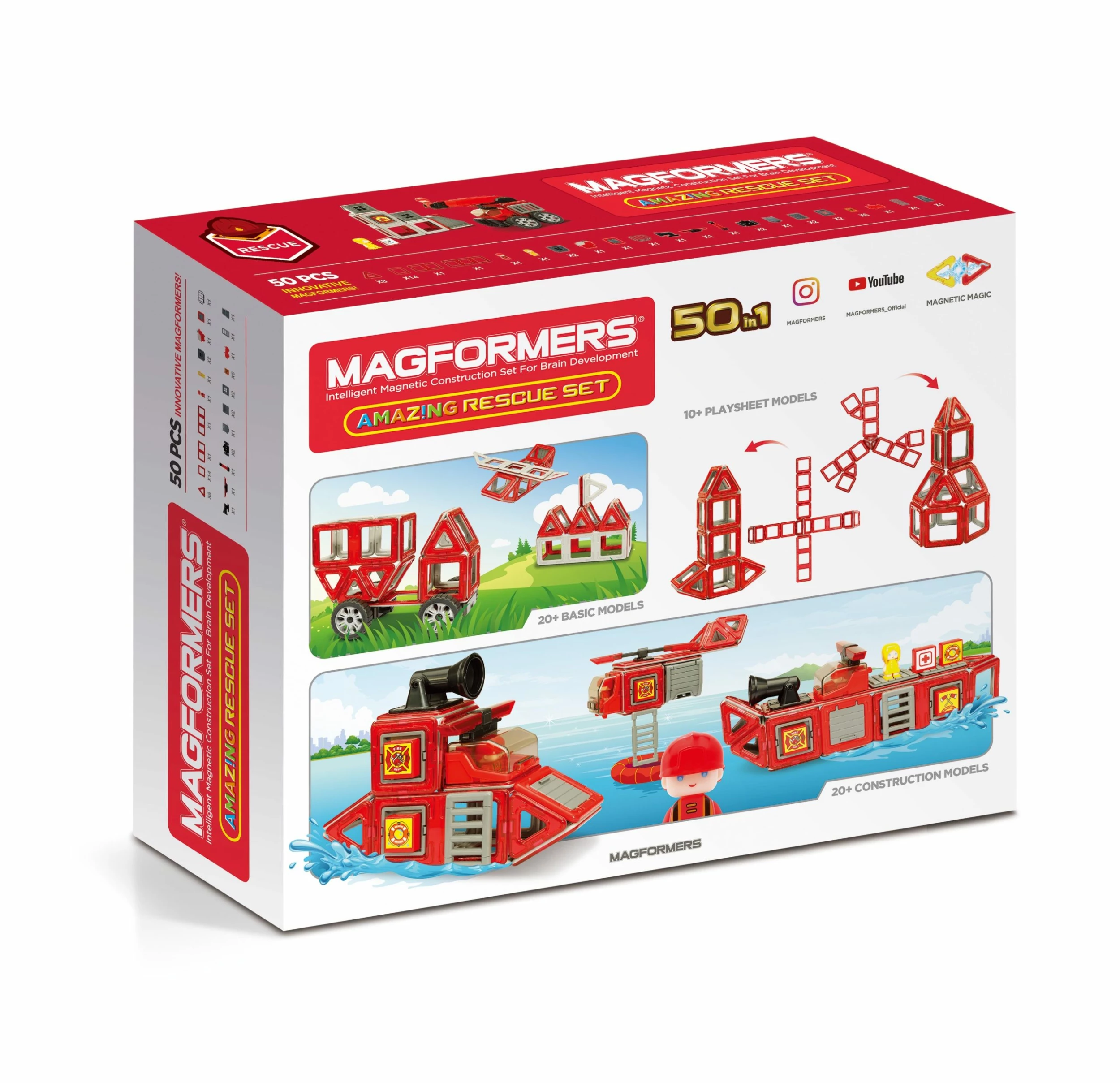 Magformers Amazing Rescue 50Pc Set - Image 8