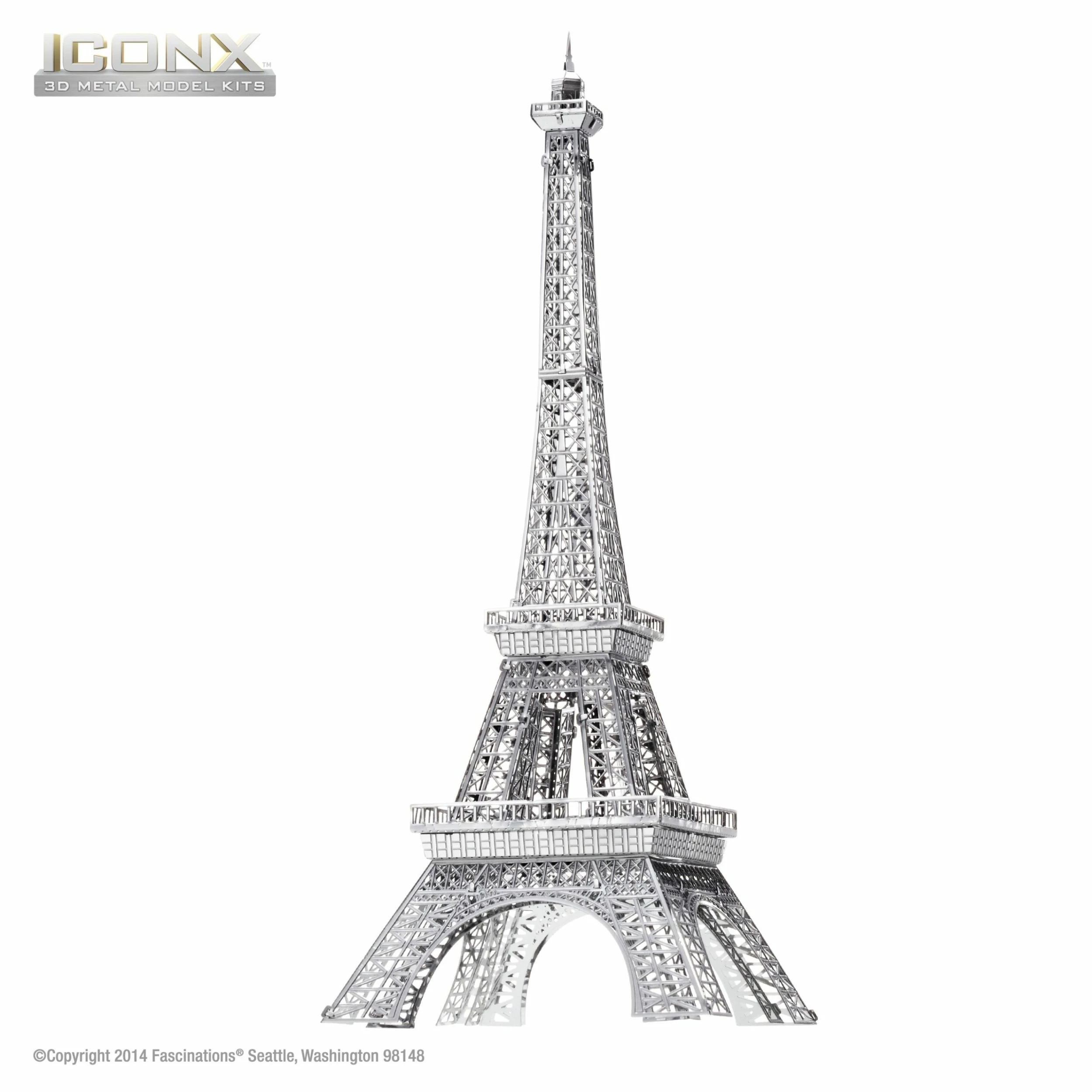 Fascinations Metal Earth Iconx Eiffel Tower