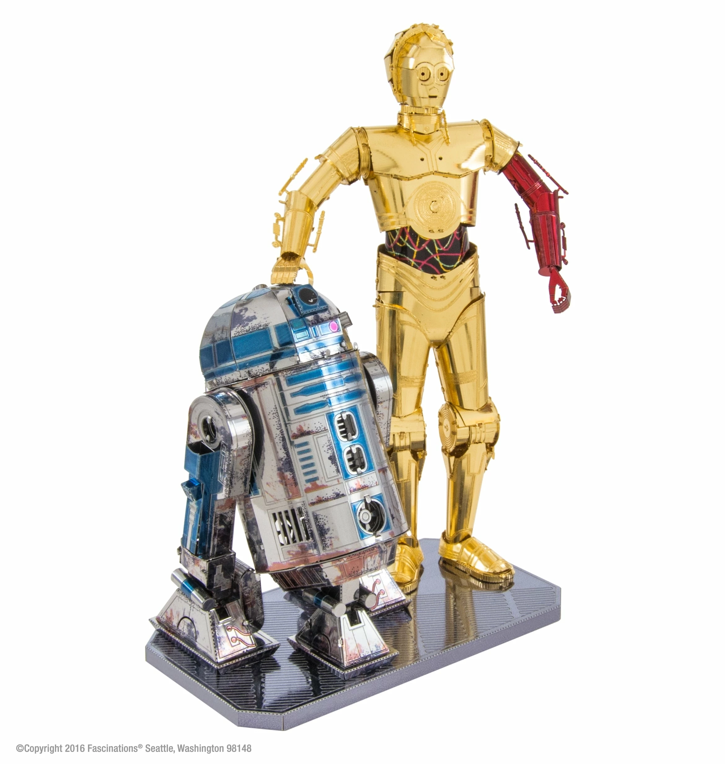 Fascinations Metal Earth Star Wars Star Wars R2-D2 & C-3PO Box Gift Set 6-sheet