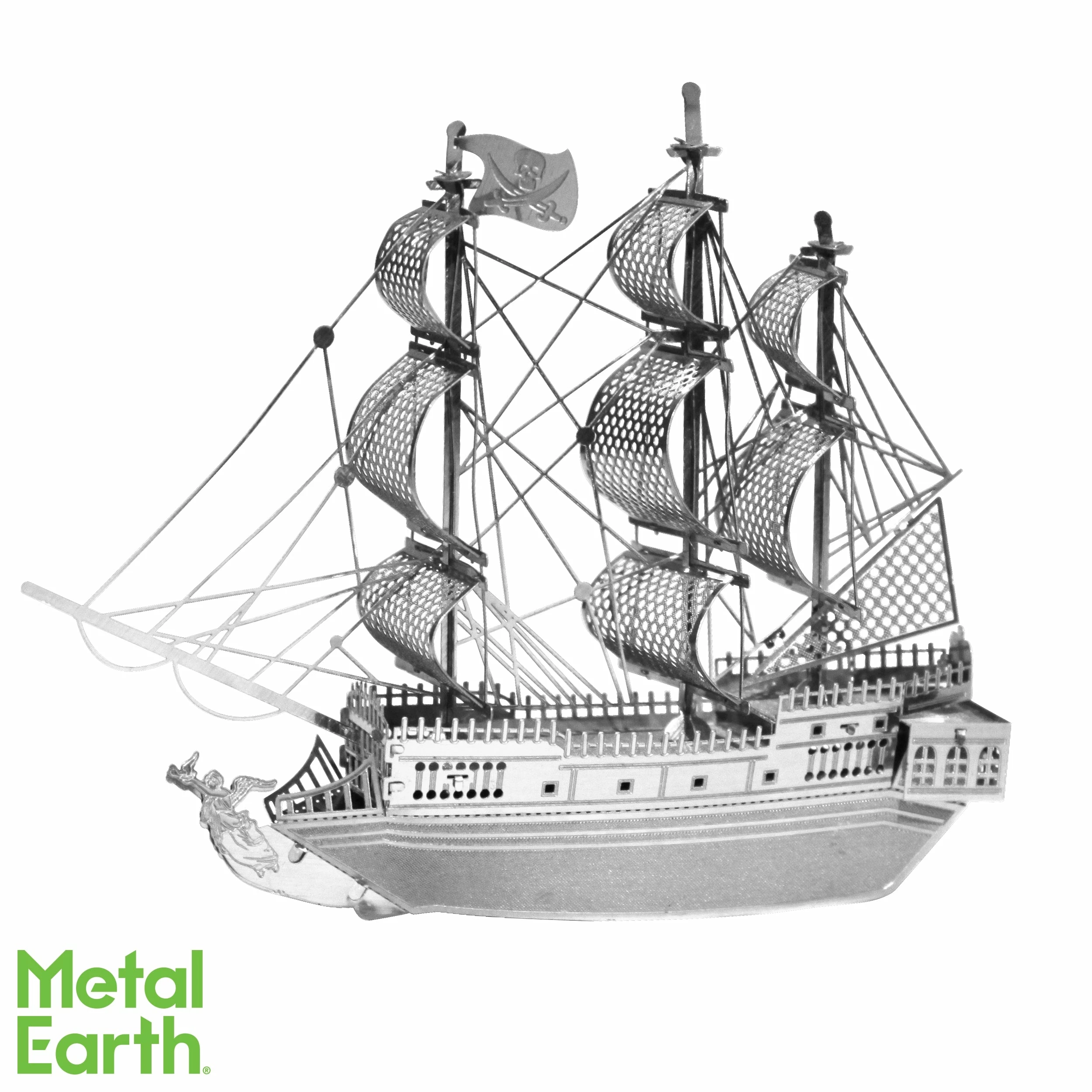 Fascinations Metal Earth Black Pearl Pirate Ship