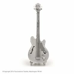 Fascinations Metal Earth Electric Bass Guitar