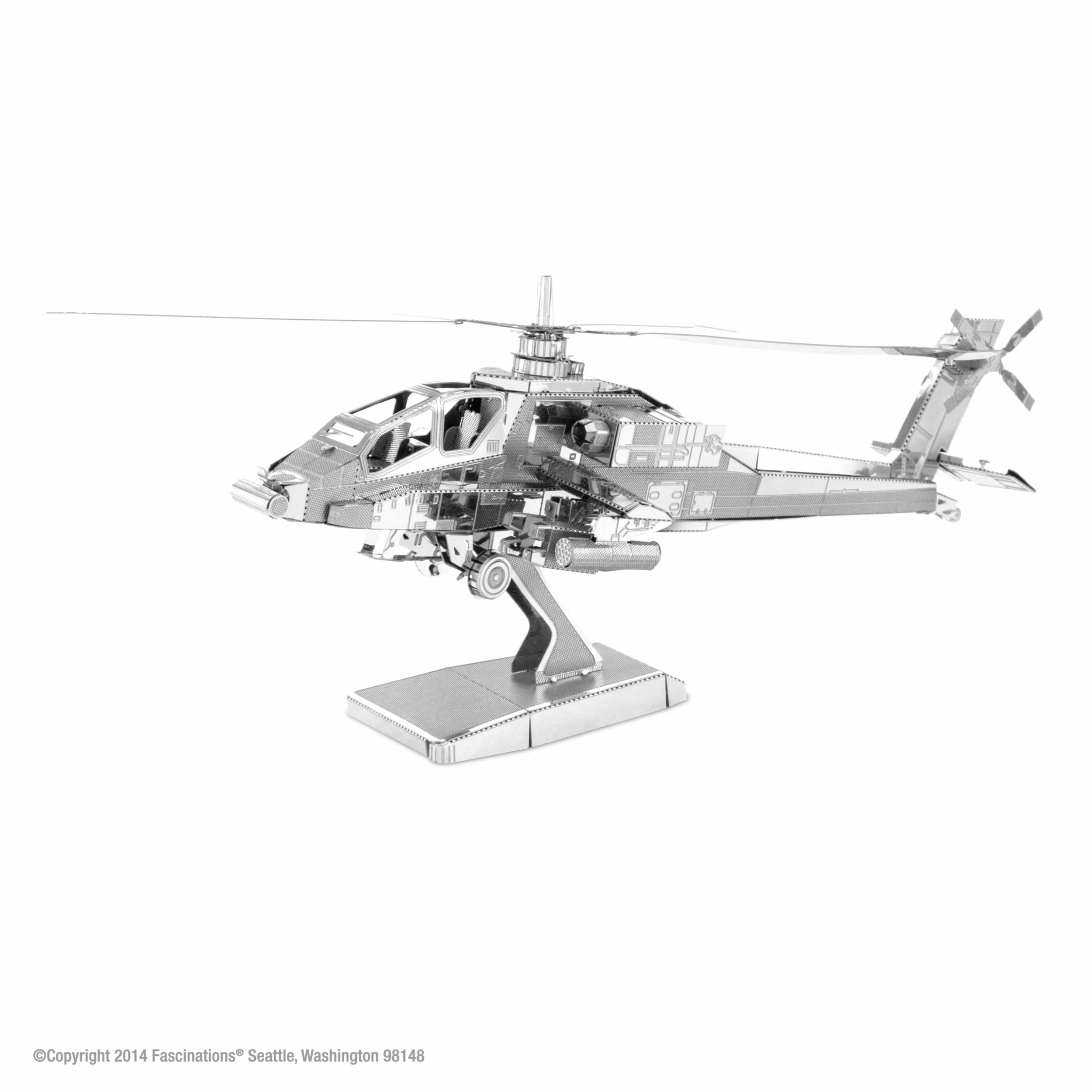Fascinations Metal Earth Boeing AH-64 Apache