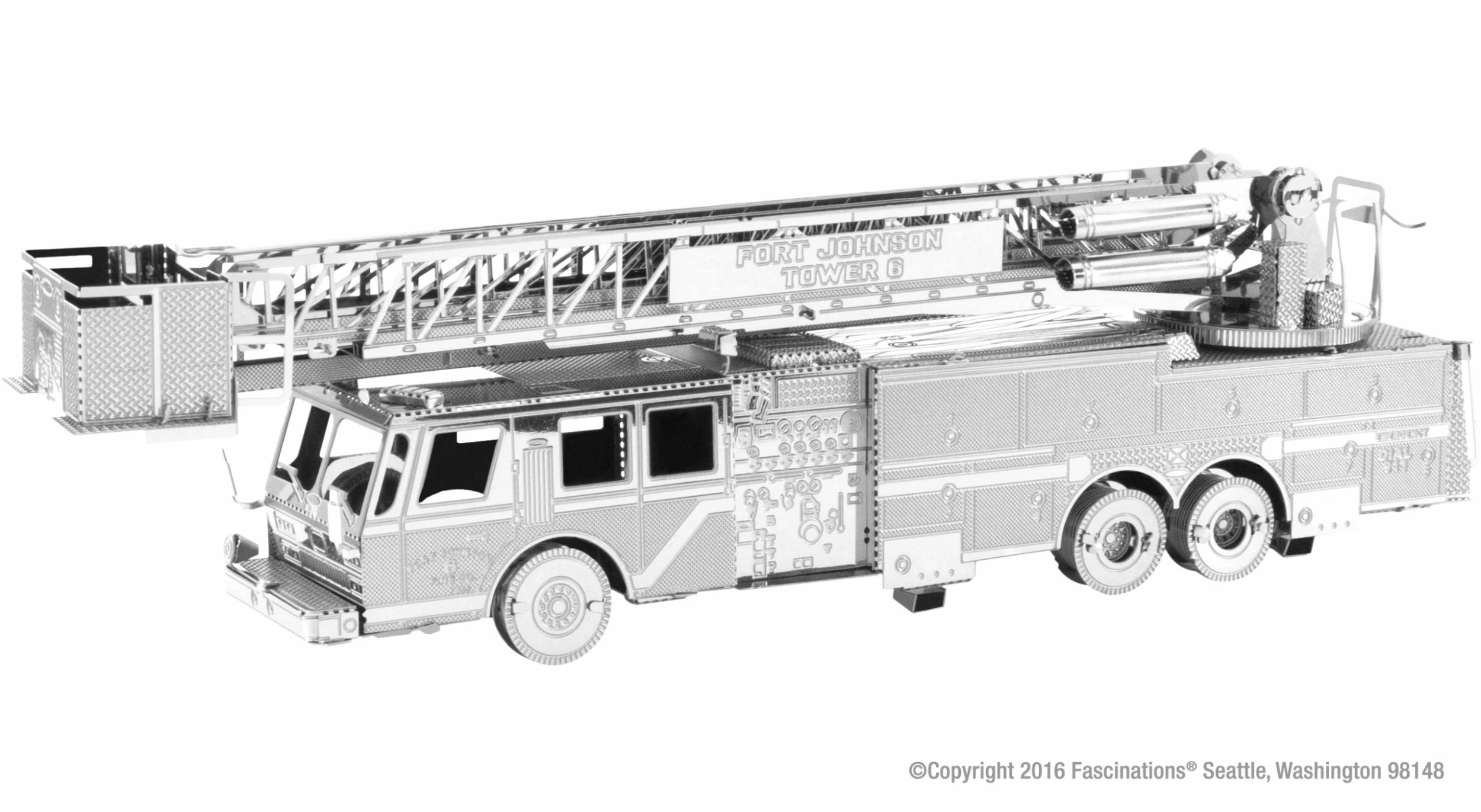 Fascinations Metal Earth Fire Truck