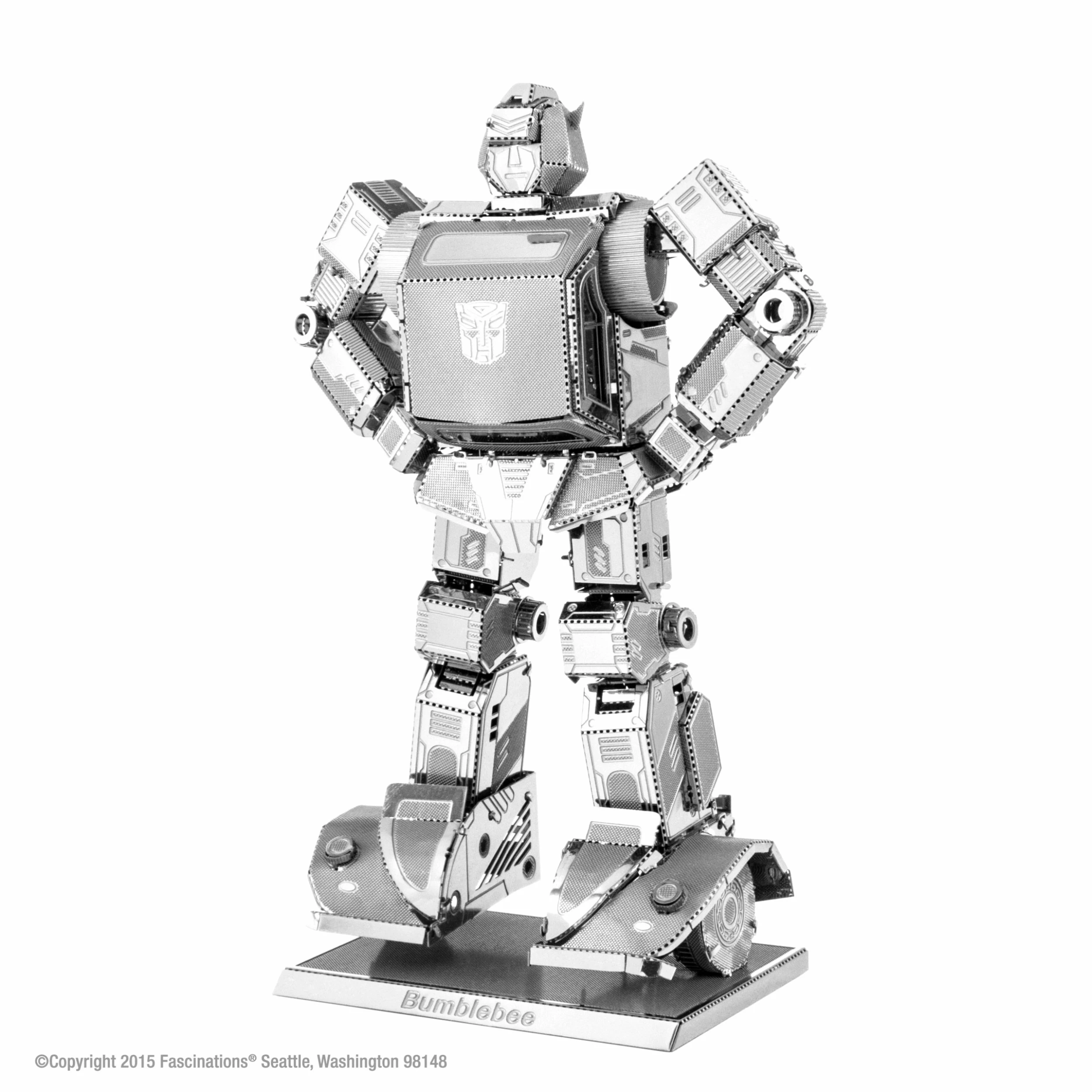 Fascinations Metal Earth Transformers Bumblebee